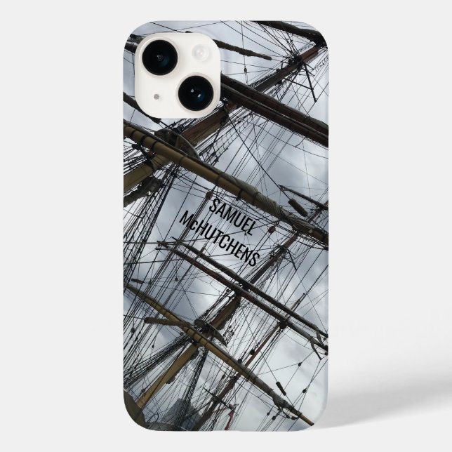 Coques Case-Mate iPhone Vieux voilier truquage (Verso)