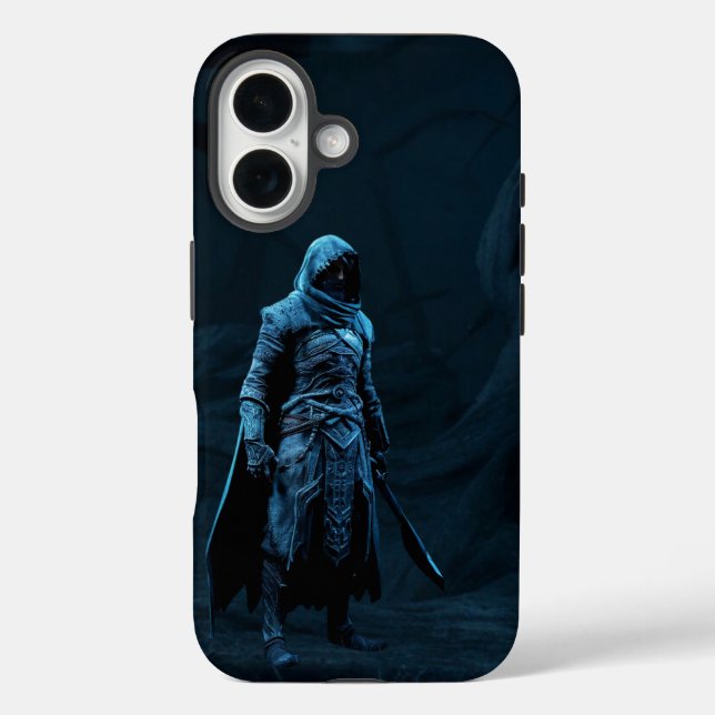 Coques Case-Mate iPhone Vigile congelée - Soldat noir (Verso)