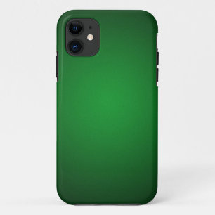 Coque iPhone 11 Vignette Grainy Vert-Noir