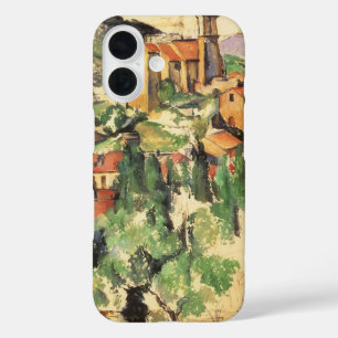 Coques iPhone 16 Village de Gardanne par Paul Cezanne, Art Vintage