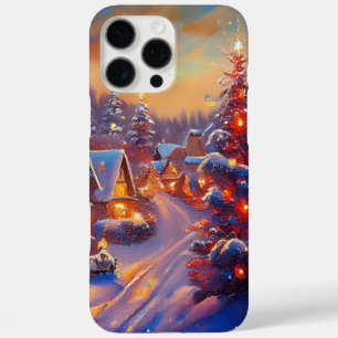 Coques iPhone 16 Pro Max Village d'hiver