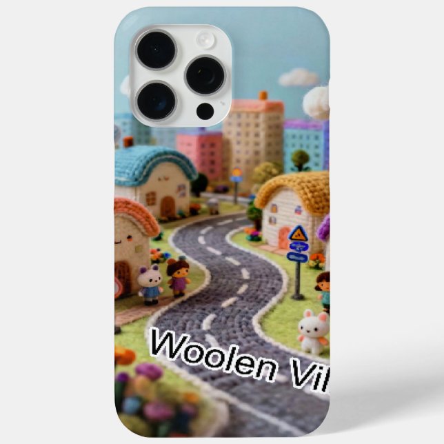 Coques Case-Mate iPhone Village Laineux  (Verso)