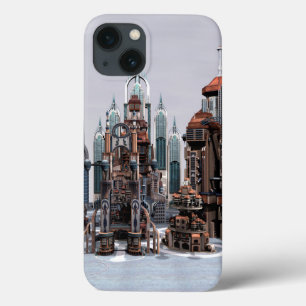Etui iPhone Case-Mate Ville de fantasy futuriste Art de la skyline de sc