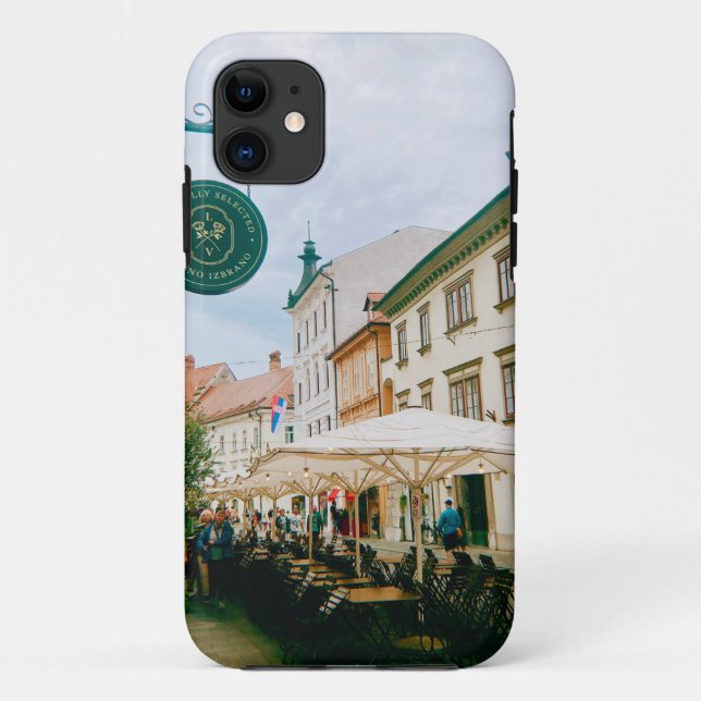 Coques Case-Mate iPhone Ville de Ljubljana (Dos)