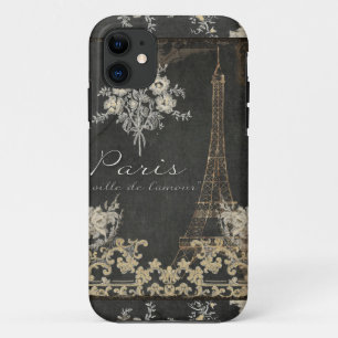 Coque Case-Mate Pour iPhone Ville de Paris du tableau de Tour Eiffel d'amour