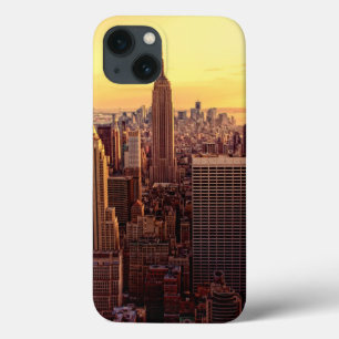 iPhone 13 Coque Ville d'horizon de New York avec l'état d'empire