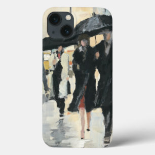 iPhone 13 Case Ville sous la pluie