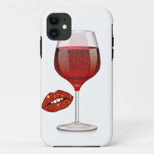 Case-Mate iPhone Case vin et rouge à lèvres