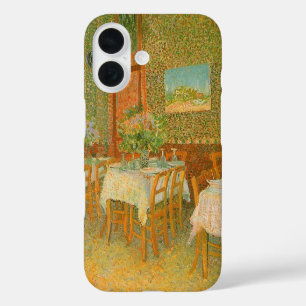 Coques iPhone 16 Vincent van Gogh - Intérieur d'un restaurant