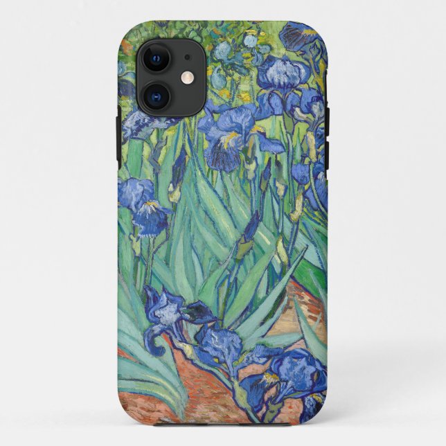 Coques Case-Mate iPhone Vincent Van Gogh - Irises 1889 (Dos)