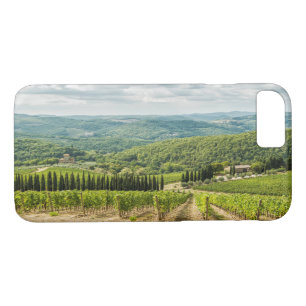 Case-Mate iPhone Case Vineyards landscapes in the morning in Chianti.