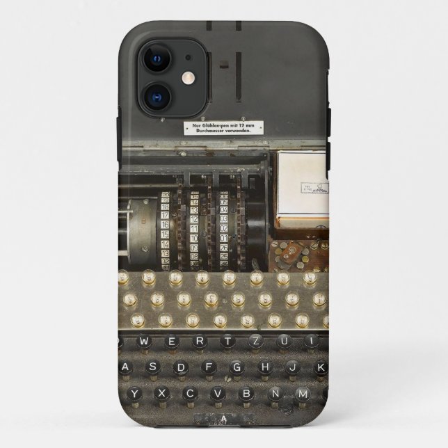 Coques Case-Mate iPhone Vintage_2ÈME GUERRE MONDIALE_Enigma (Dos)