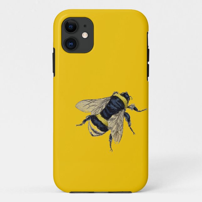 Coques Case-Mate iPhone Vintage Bumble Bee (Dos)