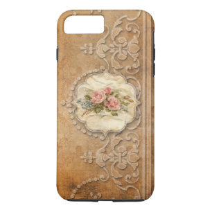 Etui iPhone Case-Mate Vintage Embossé Gold Scrollwork et Roses