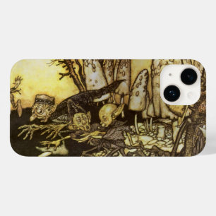 Coque Pour iPhone 14 Vintage Fairy Tale, Band of Workmen de Rackham