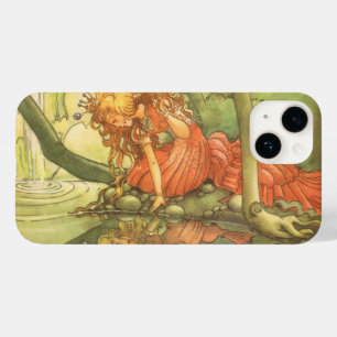 Coques Pour iPhone Vintage Fairy Tale, Frog Prince Princesse par Pond