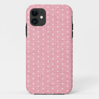 Case-Mate iPhone Case Vintage Polka dot fabric texture pattern