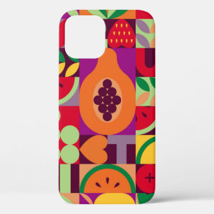 Case-Mate iPhone Case Vintage rétro fruit vintage motif sans couture. Ab