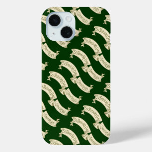 Coque Pour iPhone 15 Vintage St. Patrick's Day Salutations Bannière d'o