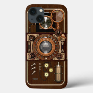 iPhone 13 Coque Vintage Steampunk