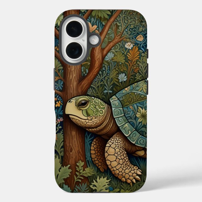 Coques Case-Mate iPhone Vintage tortue rétro bohème bohème bohème (Verso)