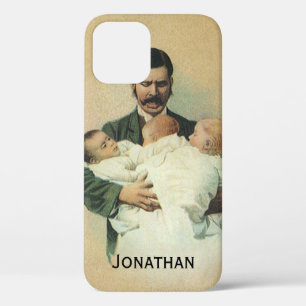 Case-Mate iPhone Case Vintage victorien Fête des Pères, c'est des triplé