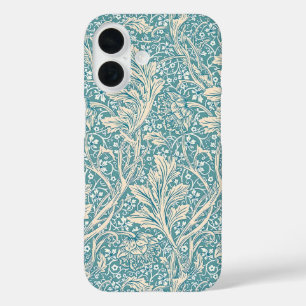 Coques iPhone 16 Vintage William Morris Arcadia Floral Sans Couture
