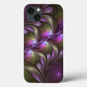 Case-Mate iPhone Case Violet Abstrait violet violet kaki fractal