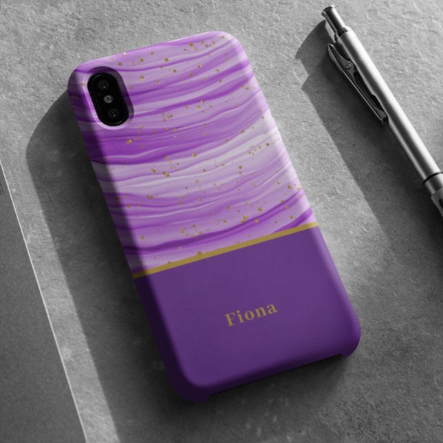 Coques Case-Mate iPhone Violet coloré moderne (Créateur téléchargé)