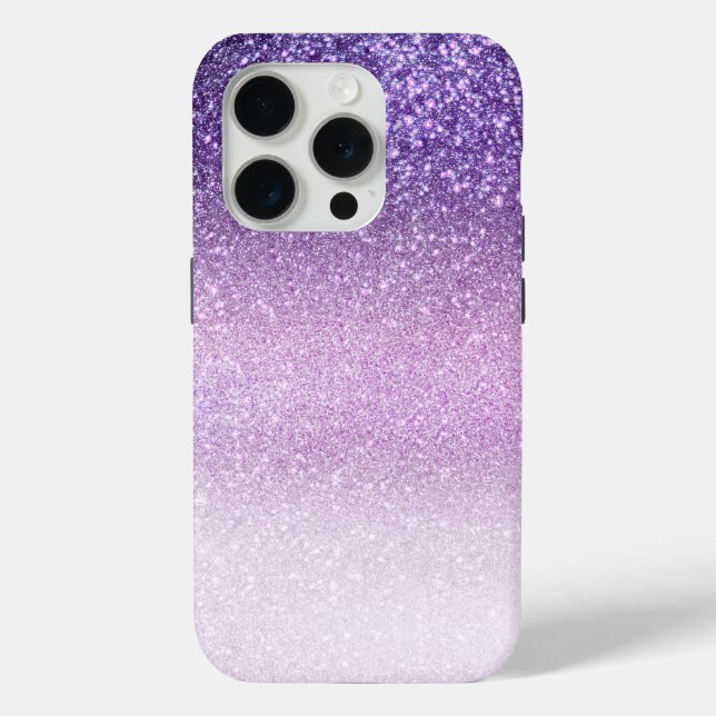Coques Case-Mate iPhone Violet Lilac Pastel Purple ombre (Verso)