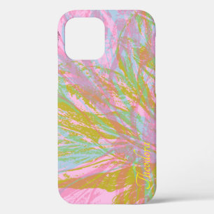 Case-Mate iPhone Case Violet rose papillon Abstrait or