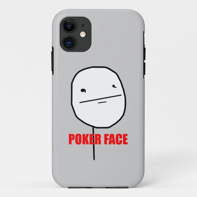 Coques Case-Mate iPhone Visage de tisonnier Meme (Dos)