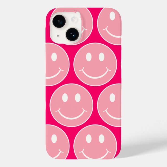 Coques Case-Mate iPhone Visage heureux (Verso)