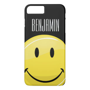 Coques Pour iPhone Visage heureux jaune classique