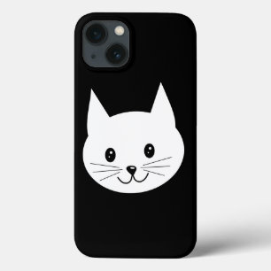 iPhone 13 Coque Visage mignon de chat