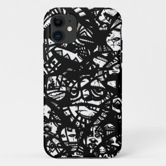 Coque iPhone 11 Visages