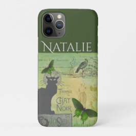 Case-Mate iPhone Case Visite vintage de Paris du Conversation Noir Colla