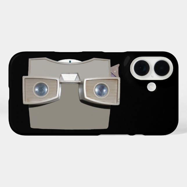 Coques Case-Mate iPhone Visualiseur photo rétro (Verso (horizontal))