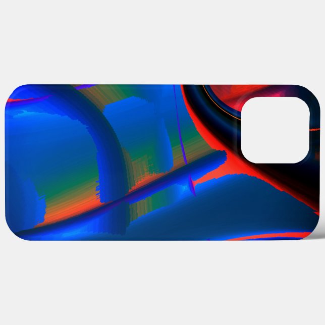 Coques Case-Mate iPhone Vivid pêche découpée peinture numérique grossissem (Verso (horizontal))