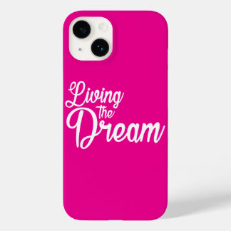 Coque Pour iPhone 14 Vivre Le Rêve Inspiration Motivationnelle
