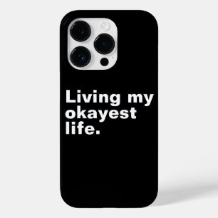 Coque Pour iPhone 14 Pro Vivre ma vie la plus agréable.