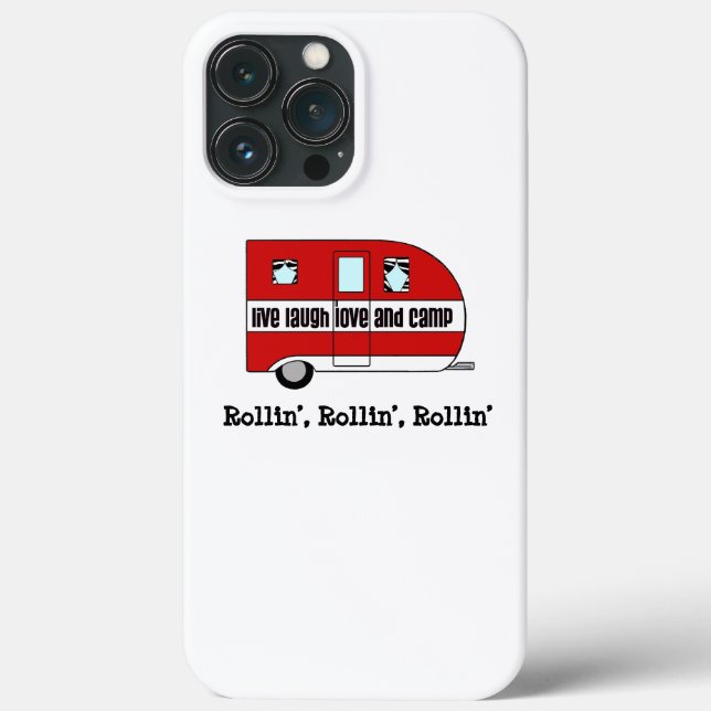 Coques Case-Mate iPhone "Vivre, rire, aimer & Camp" (Verso)