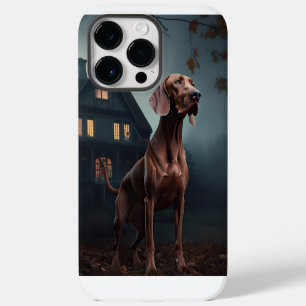 Coque Pour Pour iPhone 14 Pro Max Vizsla Halloween effroi
