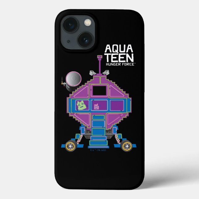 Coques Case-Mate iPhone Voiture Aqua Ado Hunger Force Mooninites (Verso)