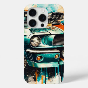 Coque iPhone 15 Pro Voiture des années 60