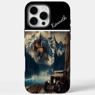 Coques iPhone 16 Pro Max Voiture Vintage par Mountain Castle