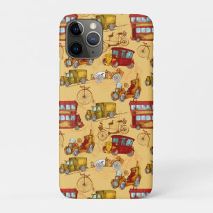 Case-Mate iPhone Case Voitures, Bus Et Vélos Vintage