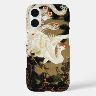 Coques iPhone 16 VOL AMOUR PHOENIX, Plumes, Coeurs Saint-Valentin