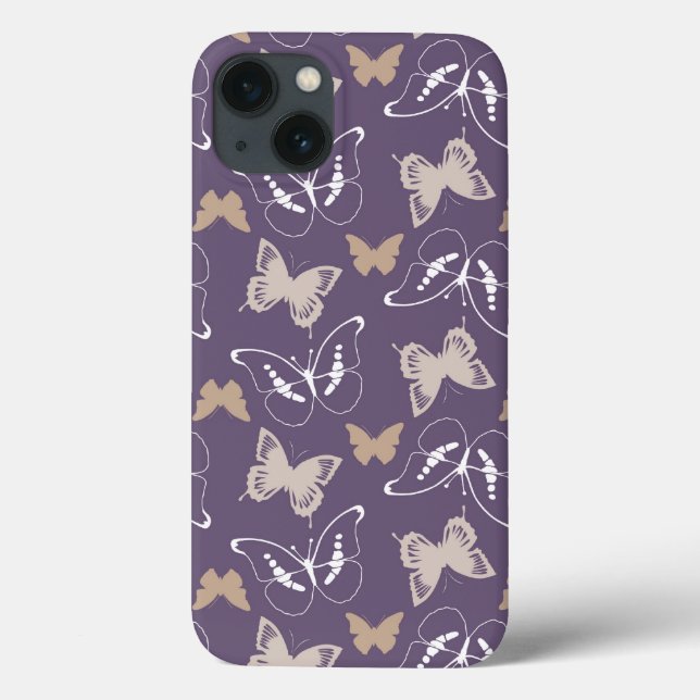 Coques Case-Mate iPhone Vol de papillons (Verso)