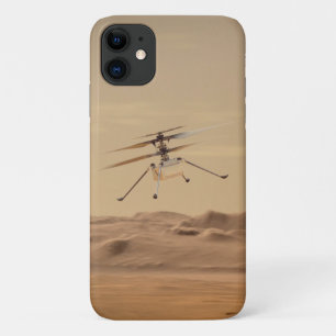 Case-Mate iPhone Case Vol d'hélicoptère Mars Ingéniity